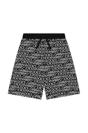 black cotton shorts DOLCE E GABBANA KIDS | L4JQR1HS7MNHNXCW